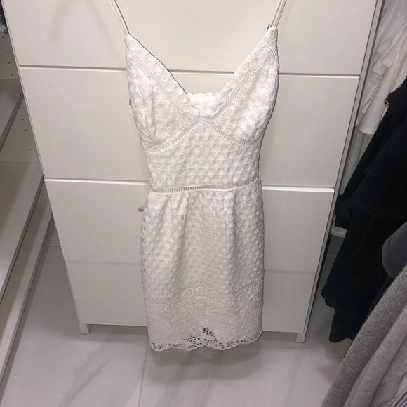Abercrombie & Fitch White Crochet Sundress - Picture 2 of 2